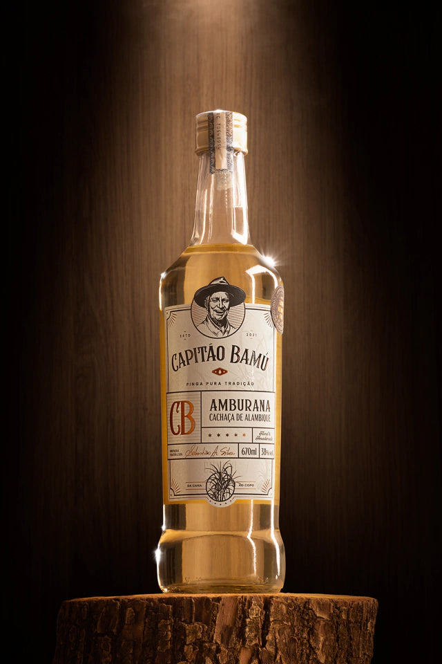Cachaça Capitão Bamú - Amburana