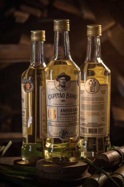 Cachaça Capitão Bamú - Amburana