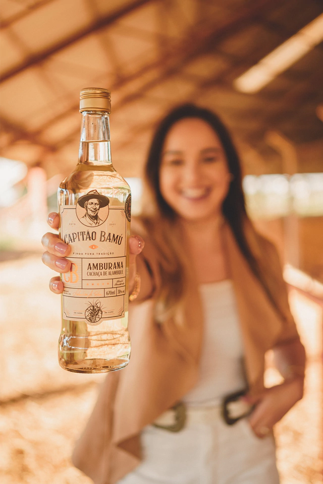 Cachaça Capitão Bamú - Amburana