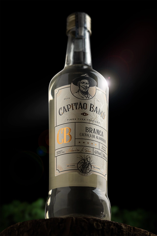 Cachaça Capitão Bamú - Branca